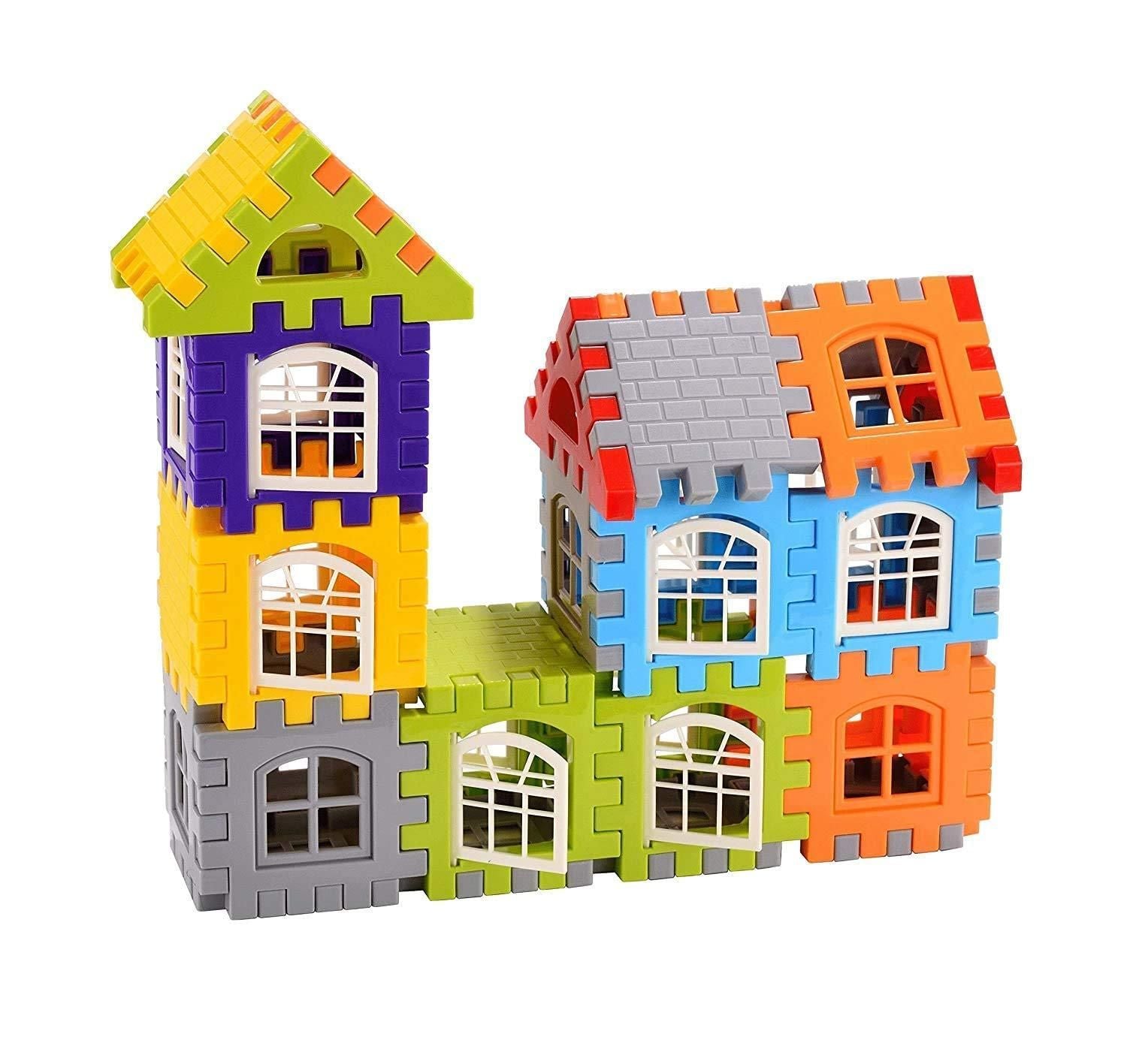 50-Piece Colorful Building Blocks Set for Toddlers