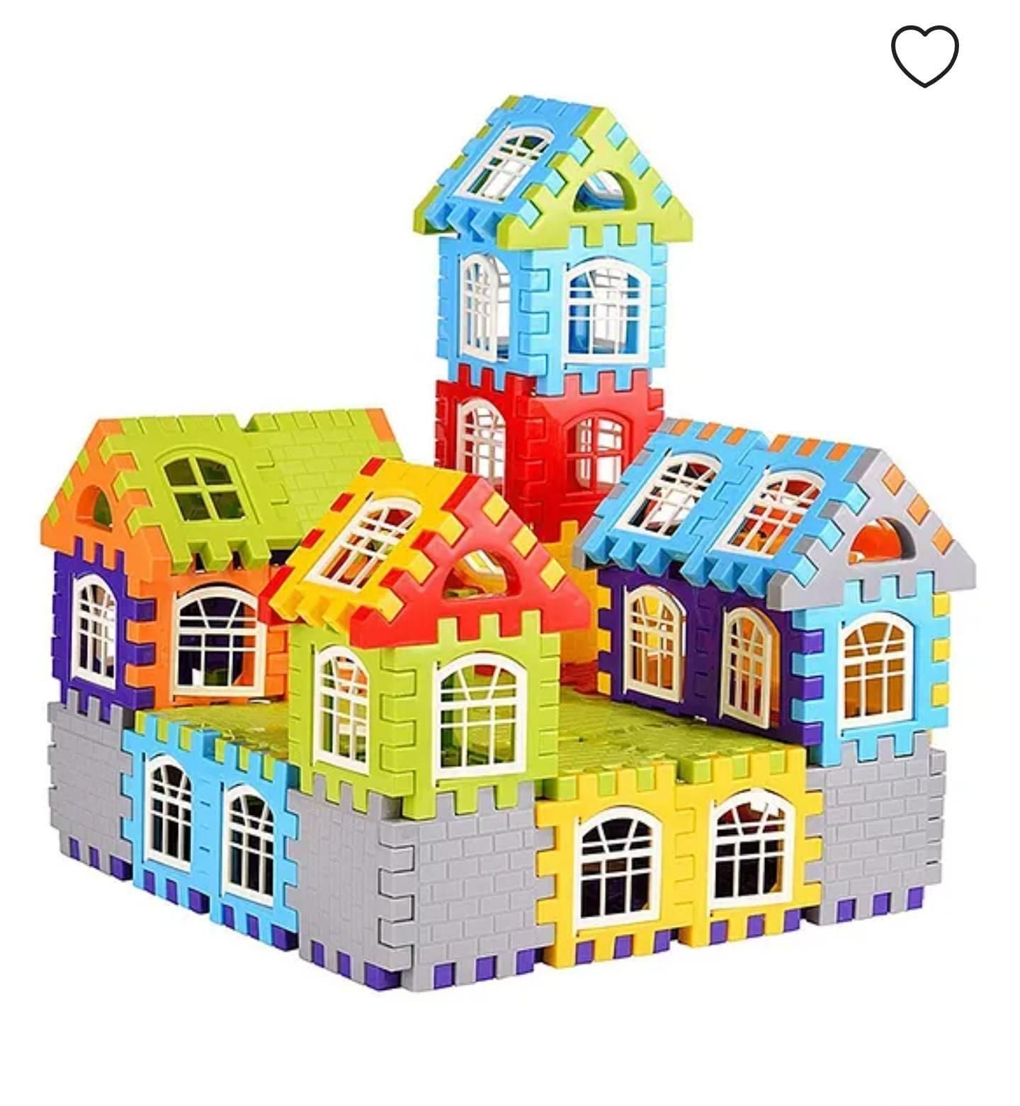 50-Piece Colorful Building Blocks Set for Toddlers
