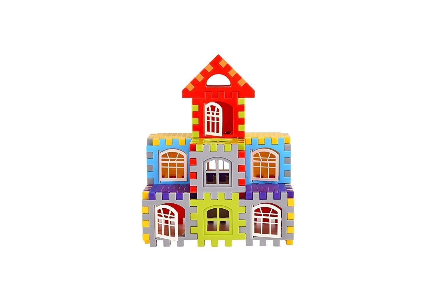 50-Piece Colorful Building Blocks Set for Toddlers
