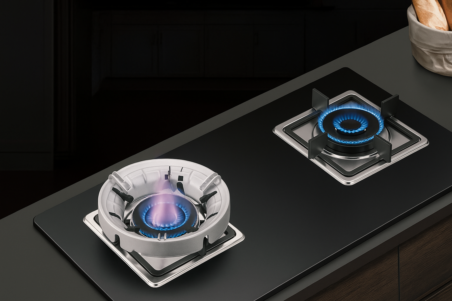 Gas Stove Fire & Windproof Saving Stand