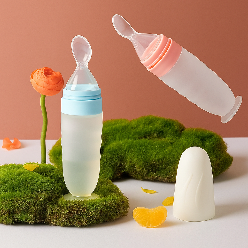 Premium Baby Food Squeeze Feeder Spoon