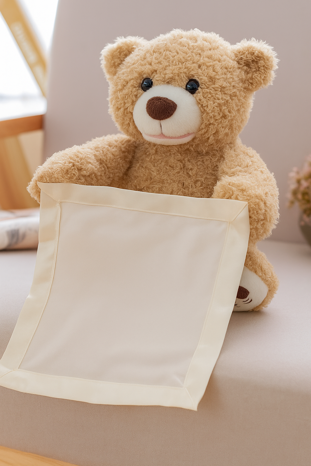 Peek A Boo Bear Animated with Voice Teddy