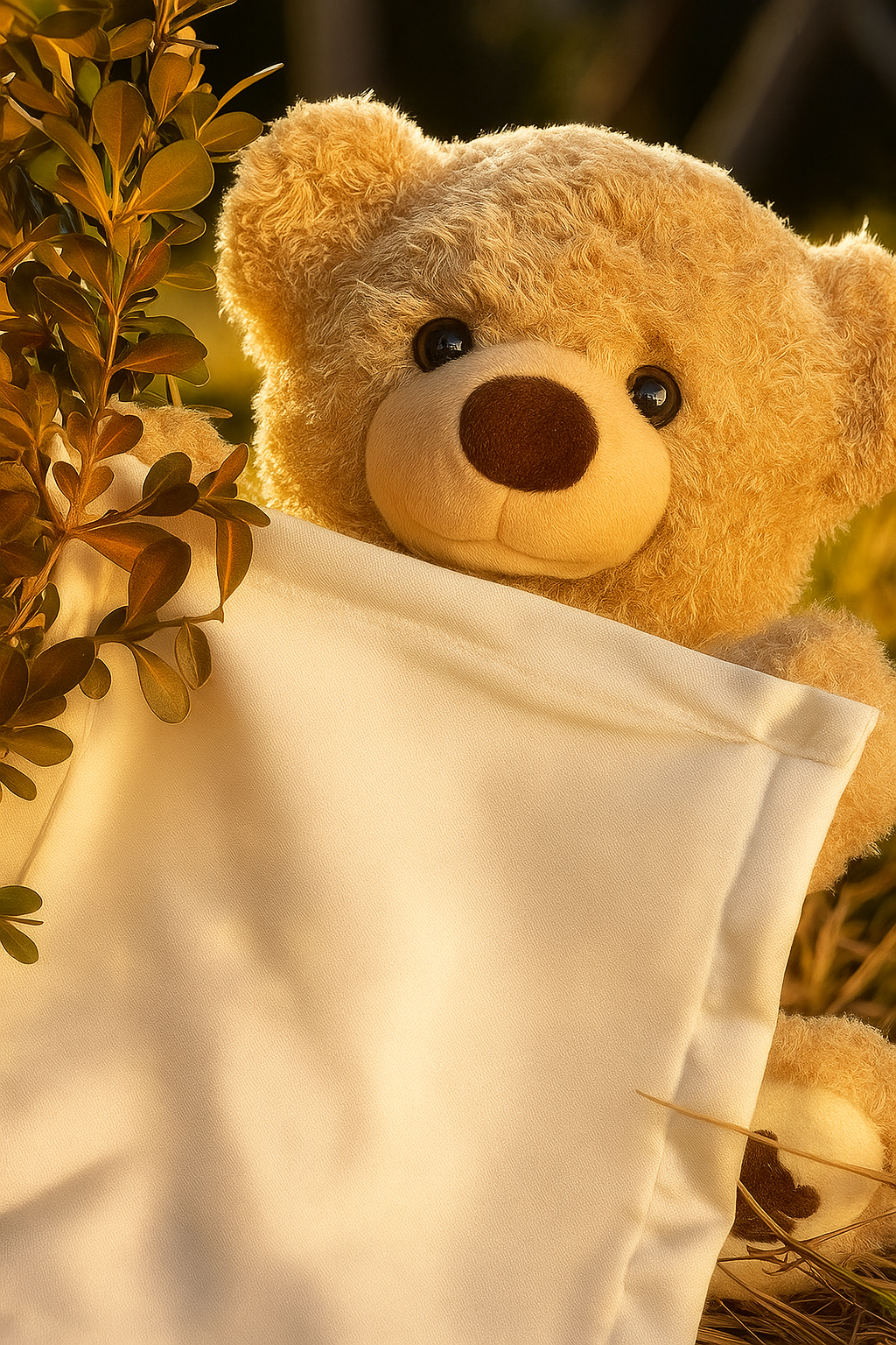Peek A Boo Bear Animated with Voice Teddy